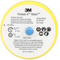 Finesse-it Roloc Finishing Disc Pad, 3" Dia. M & M Nord Ouest Inc