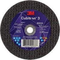 Meule &agrave; tronçonner Cubitron 3, 4" x 0,035", Arbre de 3/8", Type T1, C&eacute;ramique, 21000 Tr/min M & M Nord Ouest Inc