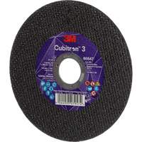 Cubitron 3 Cutting Disc, 5" x 9/32", 3/8" Arbor, Type 41 M & M Nord Ouest Inc