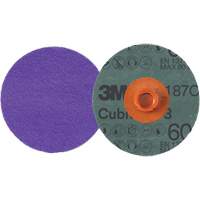 Cubitron 3 Roloc Fibre Disc, 4" Dia., 60+ Grit, Ceramic M & M Nord Ouest Inc