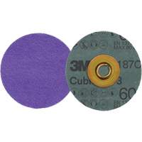 Cubitron 3 Roloc Fibre Disc, 3" Dia., 60+ Grit, Ceramic M & M Nord Ouest Inc