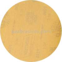 Disque de ponçage sans remplissage &agrave; boucles & crochets Adalox Gold Reserve, 5" dia., Grain P320, Oxyde d'aluminium M & M Nord Ouest Inc