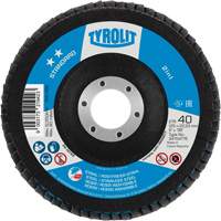 2-in-1 Flap Disc, 5" x Type 27A, 60 Grit M & M Nord Ouest Inc