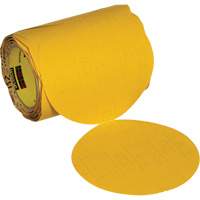 Disque abrasif dor&eacute; en rouleau Stikit 09317, 6" dia., Grain 320, Oxyde d'aluminium M & M Nord Ouest Inc