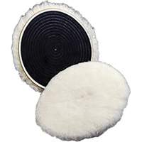 Finesse-it Natural Buffing Pad 82531, 7" Dia., Wool M & M Nord Ouest Inc