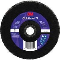 Cubitron 3 Conical  Flap Disc 1169F, 7" x 7/8", Type T29, 40+ Grit, Ceramic M & M Nord Ouest Inc