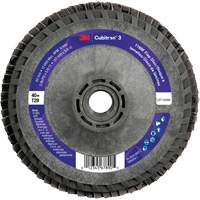 Cubitron 3 Conical  Flap Disc with Quick Change 1169F, 5" x 5/8"-11, Type T29, 40+ Grit, Ceramic M & M Nord Ouest Inc