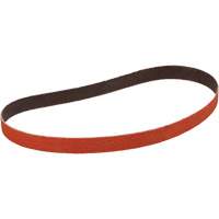 Courroie abrasive en tissu 777F, 3/4" la x 18" lo, Oxyde d'aluminium/C&eacute;ramique, Grain 120 M & M Nord Ouest Inc