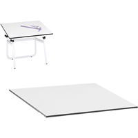 Dessus pour table à dessin réglable Vista, 48" la x 3/4" h, Blanc OA910 | M & M Nord Ouest Inc