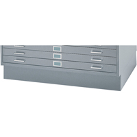 Closed Base for Steel Plan File Cabinet OB173 | M & M Nord Ouest Inc