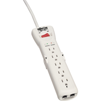 Protect-It Surge Suppressors, 7 Outlets, 2470 J, 1800 W, 7' Cord OD810 | M & M Nord Ouest Inc