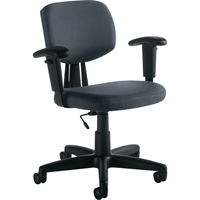 Chaise de travail, Tissu, Charbon M & M Nord Ouest Inc