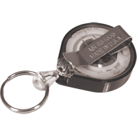 Anneaux à clés rétractables Mini-Bak<sup>MD</sup>, Plastique, Câble 36", Fixation Agrafe de ceinture ON546 | M & M Nord Ouest Inc