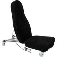 Chaise de calibre soudage ergonomique Flex 2<sup>MC</sup>, Mobile, Ajustable, 30", Tissu Siège, Noir/gris OP274 | M & M Nord Ouest Inc