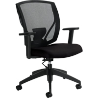 Chaises de travail, Tissu, Noir, Capacit&eacute; 300 lb M & M Nord Ouest Inc