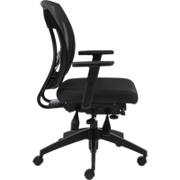 Chaises &agrave; bras Multi-Tilter, Tissu, Charbon, Capacit&eacute; 300 lb M & M Nord Ouest Inc