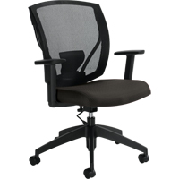 Chaises de travail, Tissu, Charbon, Capacit&eacute; 300 lb M & M Nord Ouest Inc