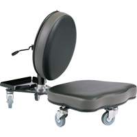 Chaise ergonomique Flex, Vinyle, Noir/gris M & M Nord Ouest Inc
