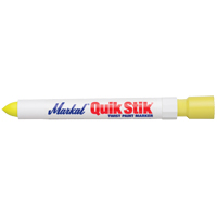 Quik Stik<sup>®</sup> Paint Marker, Solid Stick, Fluorescent Yellow OP543 | M & M Nord Ouest Inc