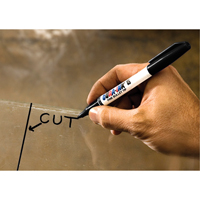 Marqueur permanent Dura-Ink no 15, Fin, Argent M & M Nord Ouest Inc