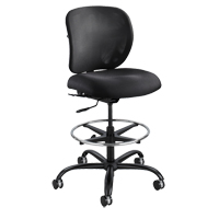 Tabouret robuste Vue, Nylon, Noir, Capacit&eacute; 350 lb M & M Nord Ouest Inc
