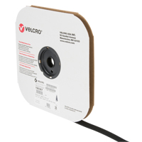 Ruban d'attaches, Crochet, 25 vg x 3/4", Cousu, Noir M & M Nord Ouest Inc