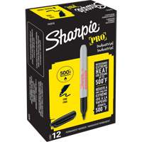 Pro Permanent Marker, Fine, Black M & M Nord Ouest Inc