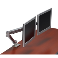 Double Screen Monitor Arm OQ013 | M & M Nord Ouest Inc