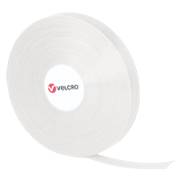 Attaches QWIK, Boucle et crochet, 25 vg x 3/4", Auto-aggripant, Blanc M & M Nord Ouest Inc