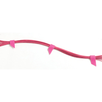 Ruban pour gestion des c&acirc;bles One-Wrap, Boucle et crochet, 25 vg x 5/8", Auto-aggripant, Violet M & M Nord Ouest Inc