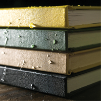Livre reli&eacute;, Couverture rigide, Jaune, 160 Pages, 4-5/8" , 7-1/4"  M & M Nord Ouest Inc