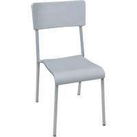 Chaises empilables Ventura, Polypropyl&egrave;ne, Hauteur 36", Capacit&eacute; 300 lb, Gris M & M Nord Ouest Inc