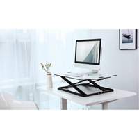 Goya™ Sit-Stand Workstation, Desktop Unit, 20" H x 31" W x 21-1/2" D, White OQ764 | M & M Nord Ouest Inc