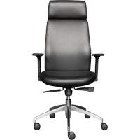 Fauteuil de cadre &agrave; dossier &eacute;lev&eacute; s&eacute;rie Activ, Polyur&eacute;thane/Vinyle, Noir, Capacit&eacute; 275 lb M & M Nord Ouest Inc
