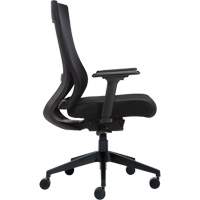 Chaise &agrave; dossier moyen avec m&eacute;canisme &agrave; basculement synchronis&eacute; &agrave; d&eacute;tection de poids , Mailles, Noir M & M Nord Ouest Inc