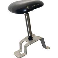 Tabouret assis-debout TA200, Vinyle, Noir, Capacit&eacute; 280 lb M & M Nord Ouest Inc