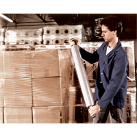 Film &eacute;tirable manuel, Calibre 80 (20,3 microm&egrave;tres), 30" x 1000', Transparent M & M Nord Ouest Inc