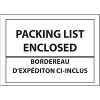 Packing List Envelopes, 4" L x 5" W, Backloading Style M & M Nord Ouest Inc
