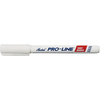 Pro-Line&reg; Fine Line Markers, Liquid, White M & M Nord Ouest Inc