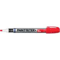 Paint-Riter&reg; + Oily Surface Marker, Liquid, Red M & M Nord Ouest Inc