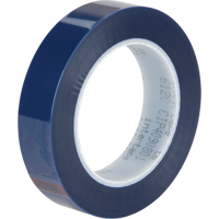 High Temperature Masking Tape, 25.4 mm (1") x 66 m (216'), Blue M & M Nord Ouest Inc