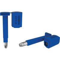 High Security Locktainer Security Seals, 3-1/4", Metal, Bolt Seal M & M Nord Ouest Inc