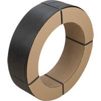Strapping, Polypropylene, 1/2" W x 7200' L, Black, Manual Grade PF986 | M & M Nord Ouest Inc