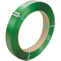 Strapping, Polyester, 1/2" W x 3380' L, Green, Manual Grade PG554 | M & M Nord Ouest Inc