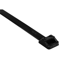 Collier de serrage gros calibre, Longueur 20", R&eacute;sistance &agrave; la traction 250 lb, Noir M & M Nord Ouest Inc