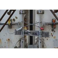 Scell&eacute;s de haute s&eacute;curit&eacute;, 12", M&eacute;tal, Scell&eacute; &agrave; c&acirc;ble M & M Nord Ouest Inc