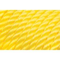 Corde jaune tress&eacute;e 5/8", Polypropyl&egrave;ne, 200' M & M Nord Ouest Inc