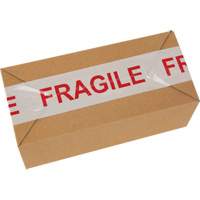 Ruban d'emballage Fragile, Adh&eacute;sif Thermofusible, 2 mils, 48 mm (2") x 100 m (328') M & M Nord Ouest Inc