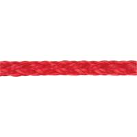 Corde rouge tress&eacute;e, Polypropyl&egrave;ne, 500' M & M Nord Ouest Inc