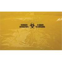 Sacs &agrave; d&eacute;chets, Biorisque, 38" lo x 30" la, 2 mils M & M Nord Ouest Inc